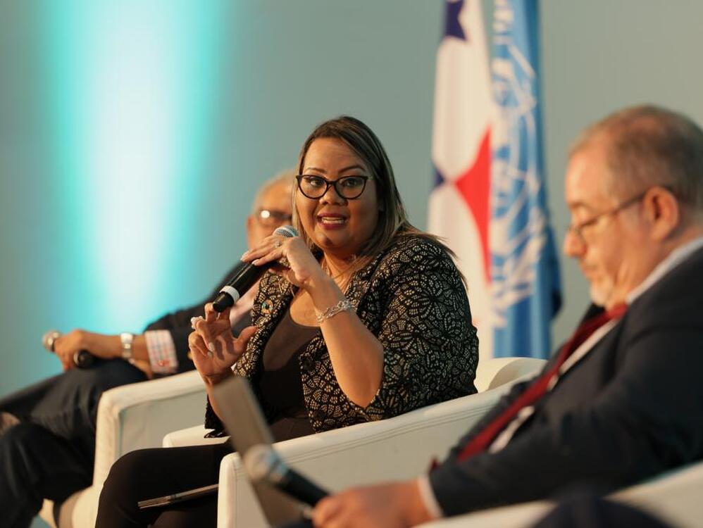 Imagen de portada Gerente Educativa del ITSE interviene en Panel durante presentación de Informe Mundial sobre Desarrollo Humano 2021-2022   