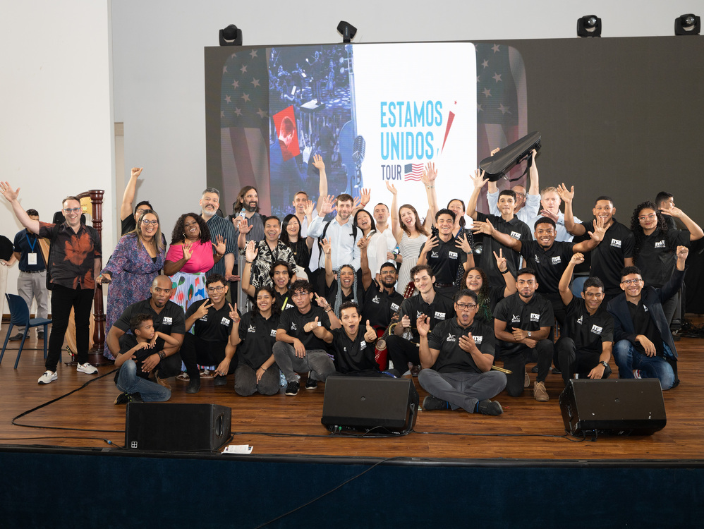 Imagen de portada El ITSE resalta su labor de promoción cultural y educativa a través de la música durante el Estamos Unidos Tour en Panamá