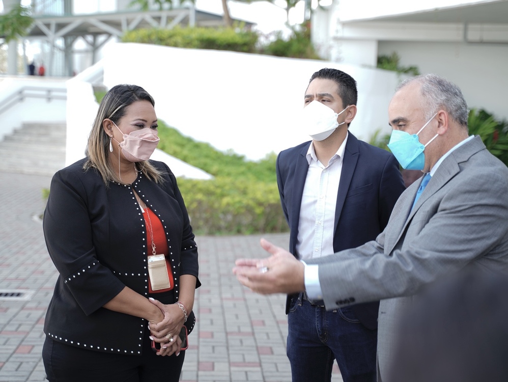 Imagen de portada ITSE recibe a autoridades de la Universidad Marítima Internacional de Panamá