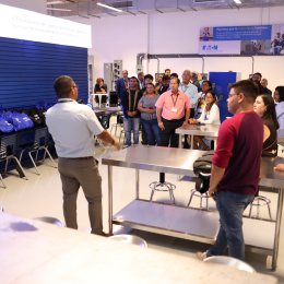 El ITSE inaugura nuevo Laboratorio Eaton de Capacitación Eléctrica