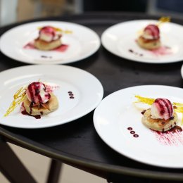 Estudiantes becados de Fundación JUPÁ fortalecen sus competencias culinarias mediante restaurante simulado