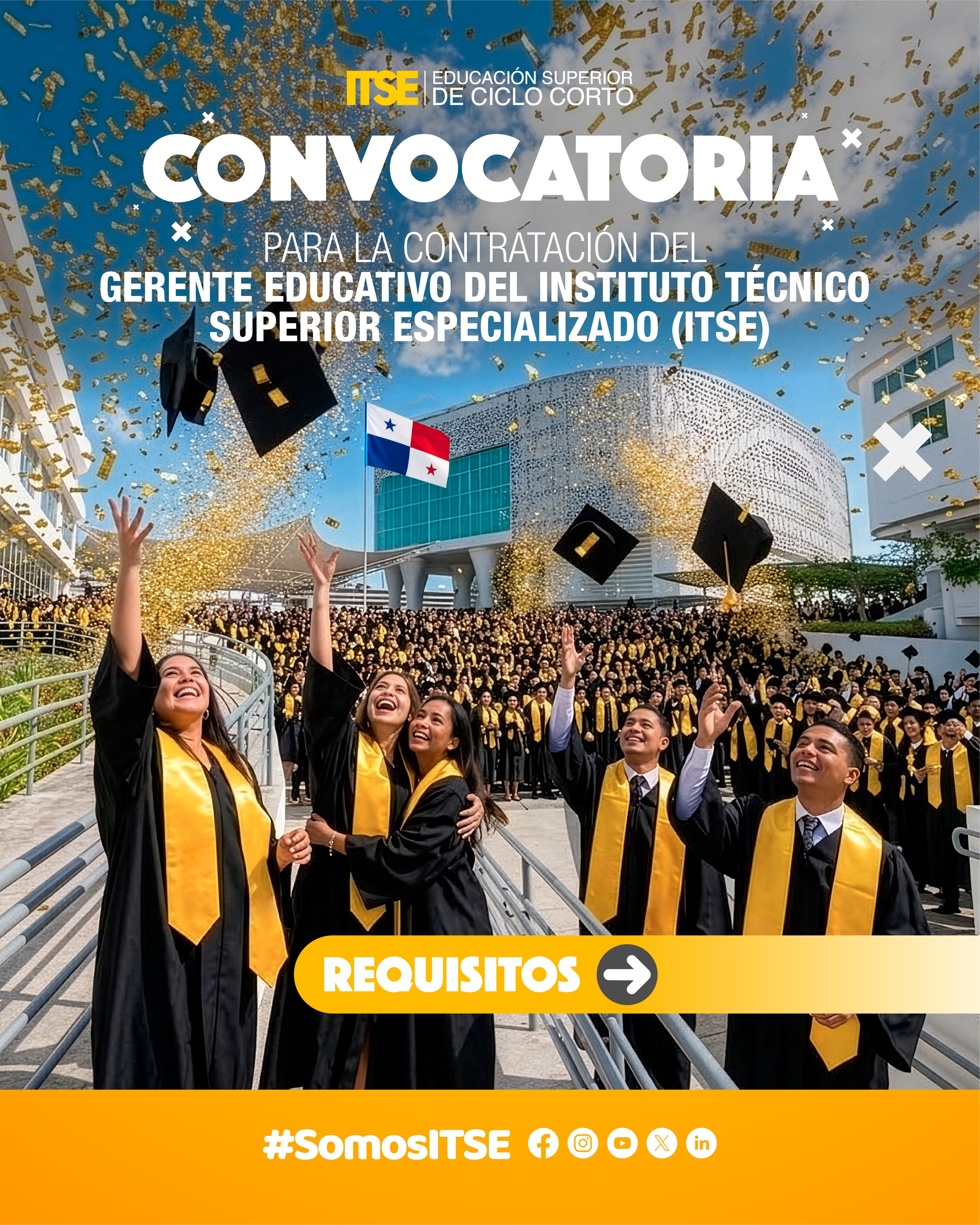 Inicia convocatoria pública para escoger al próximo Gerente Educativo del ITSE