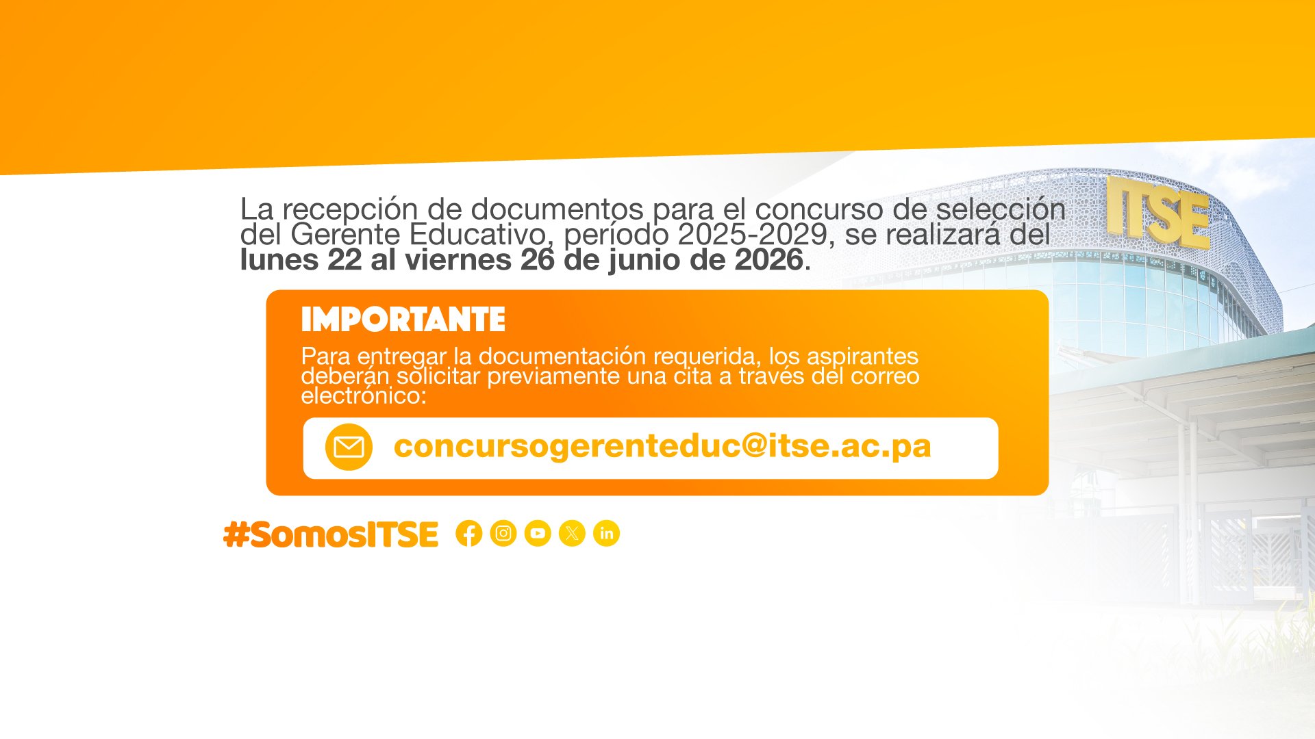 convocatoria ITSE