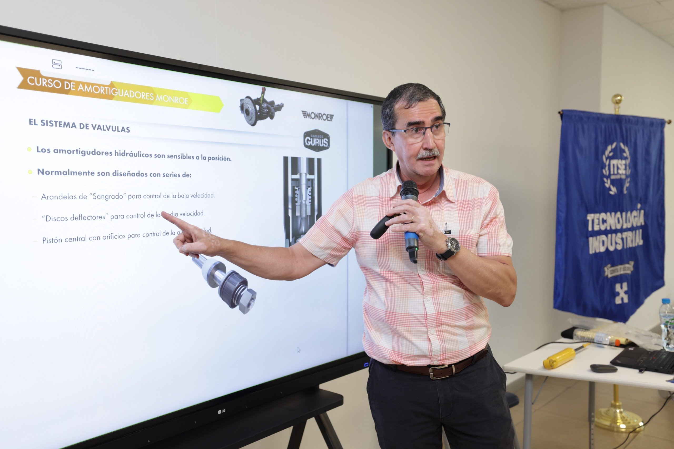 ITSE fortalece la formación técnica en sistemas de suspensión automotriz junto a Grupo Redy