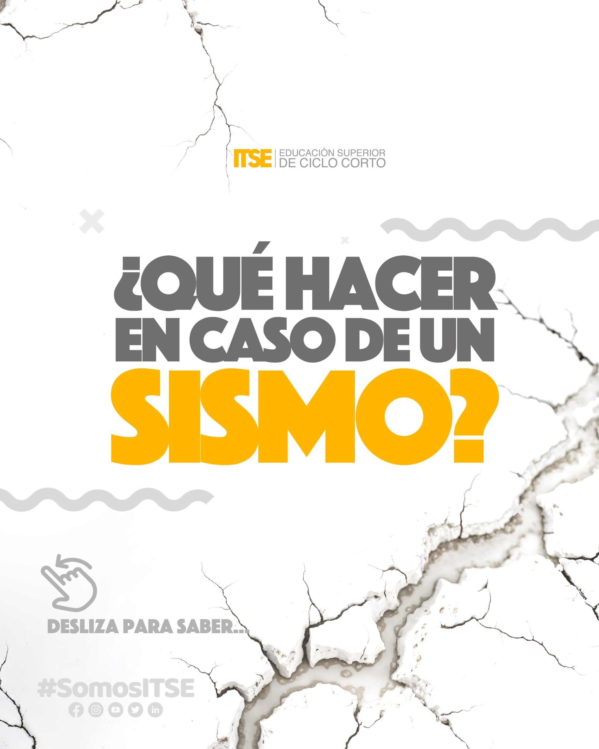 ESTUDIANTES ITSE, TU SEGURIDAD ES LO PRIMERO!